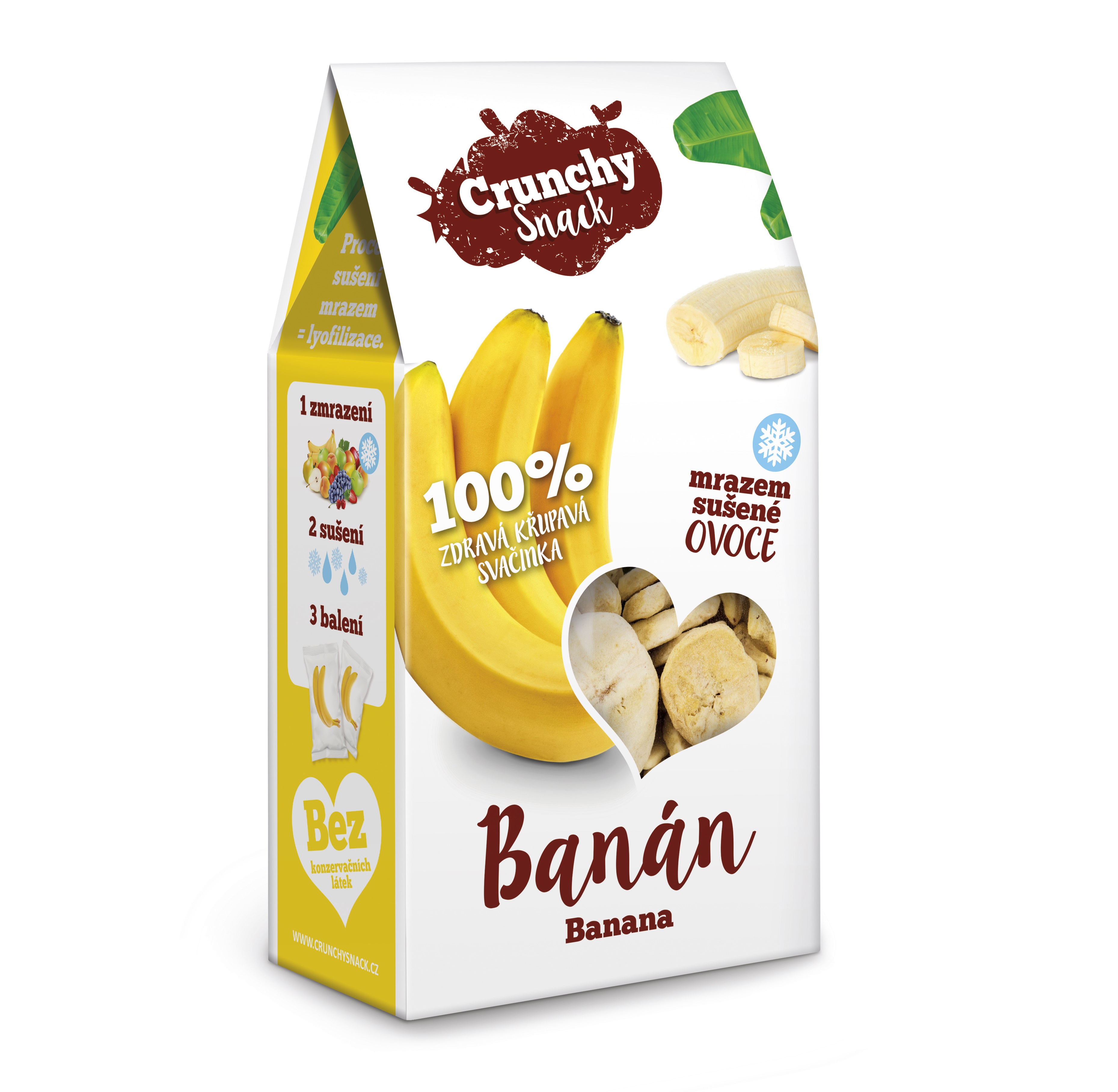 Crunchy snack Bananct